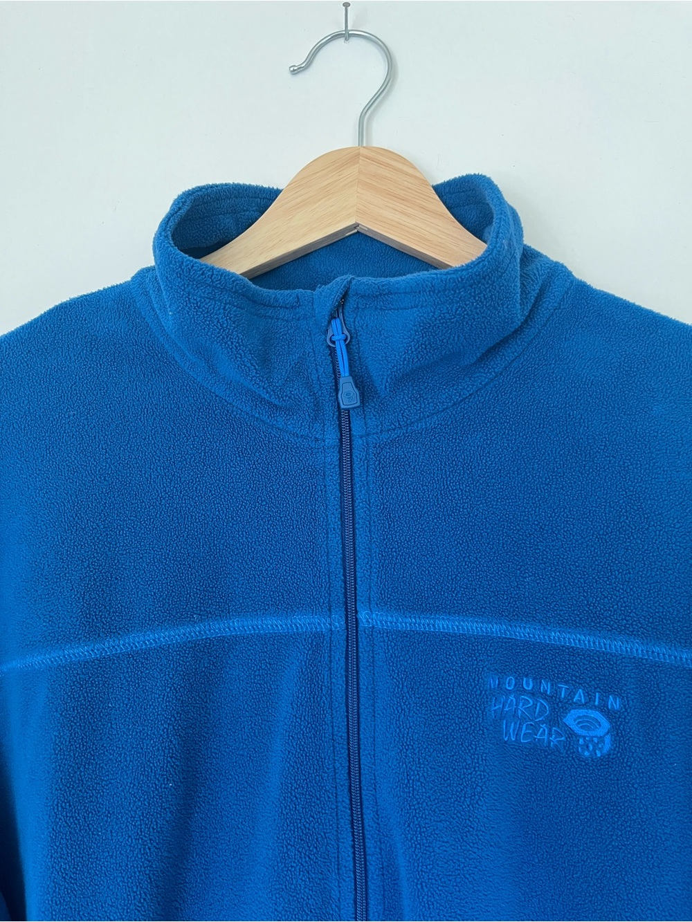 Mountain Hardwear Electric Blue Zip Fleece Pullover